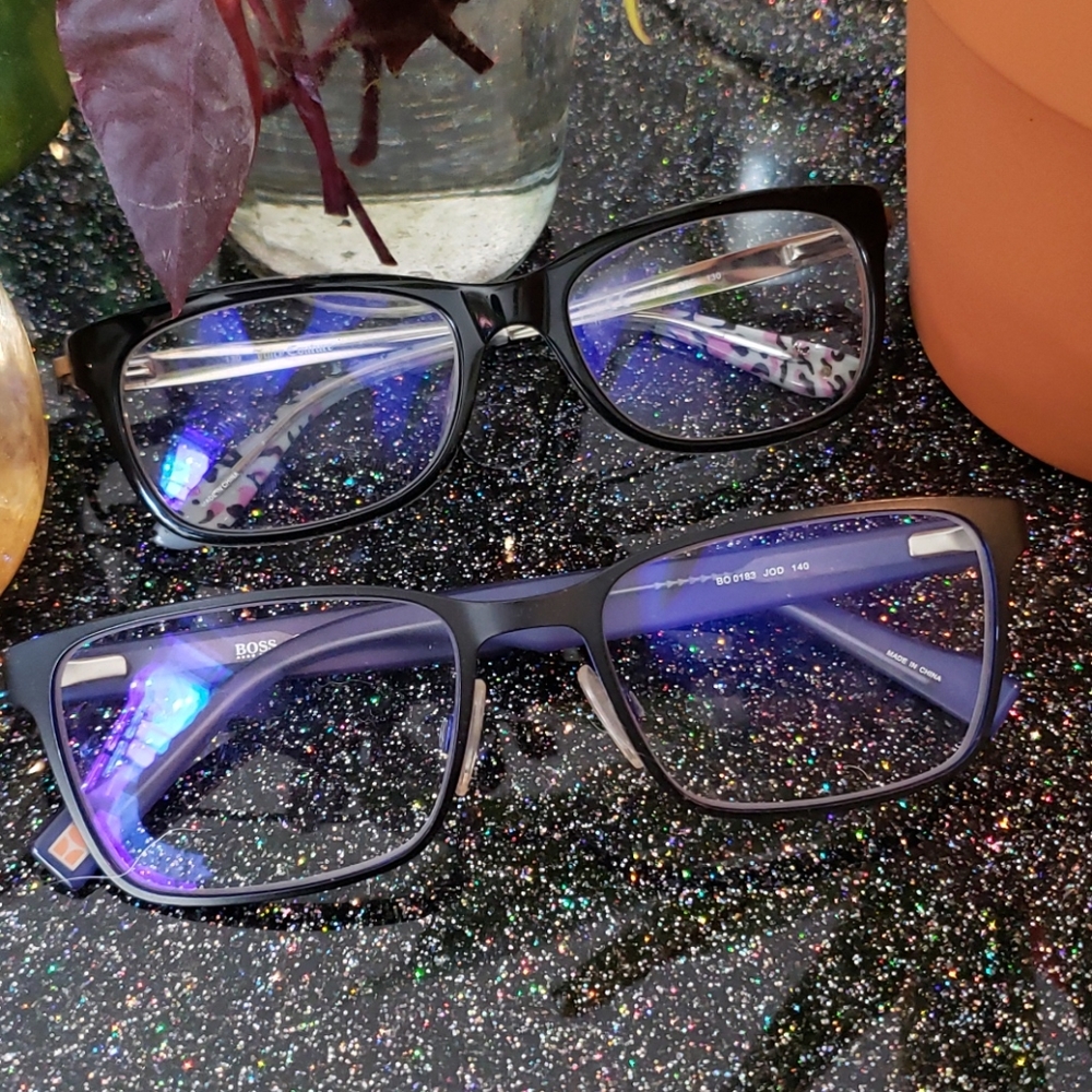Dark blue frames